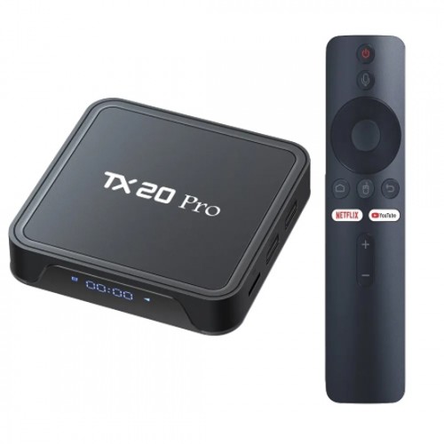 TX20 Pro 12K Android 16GB RAM 256GB ROM TV Box with Voice Control Remote