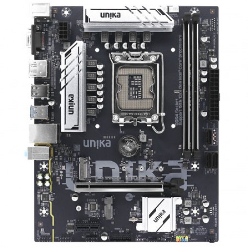 Unika UN-H610M Pro DDR4 Motherboard Unika UN-H610M Pro DDR4 Motherboard